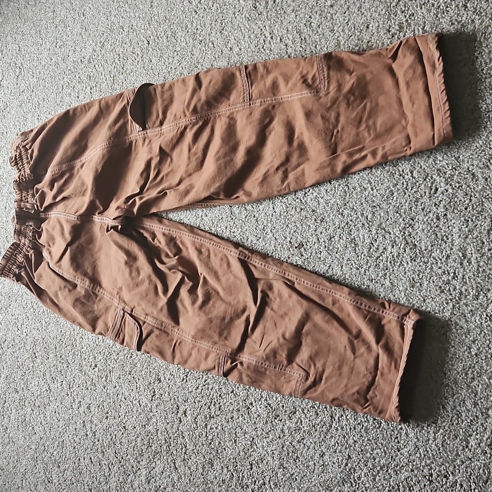 BDG Urban Outfitters Women Cargo Pants Relaxed Skate Jeans Cocoa Brown sz 30 - Picture 5 of 10